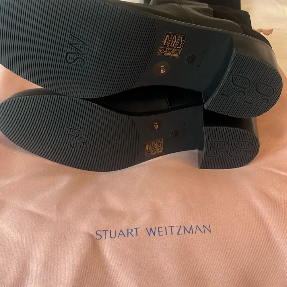 Stuart Weitzman/Dust Bag icon 5050 Collection over the knee boots. 7.5 NEW $795